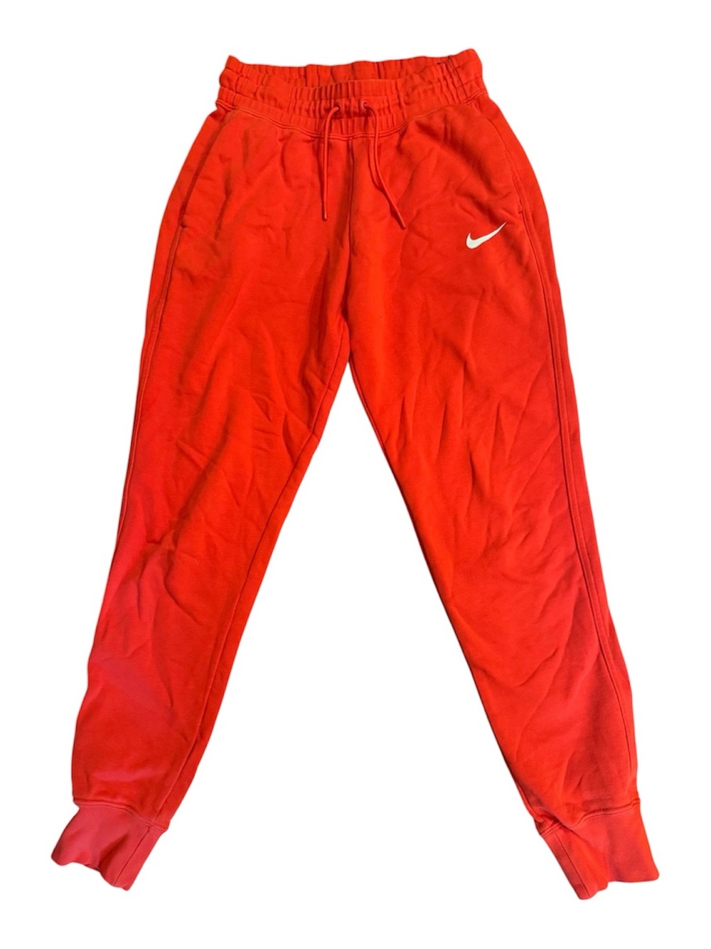 Nike Orange/Red Joggers Sweatpants – Size Small, Like New